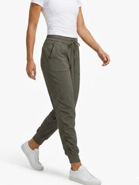 Lululemon Dance Studio Mid-Rise Jogger Dark Olive Green Size 10